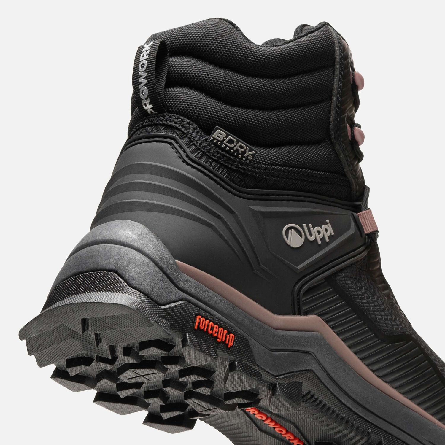Zapato Seguridad Lippi Pro Work Mujer Stratos High Palo Rosa image number 3.0
